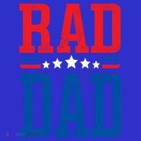 Rad Dad Gift Rad Dad FatherS Day Gift Coaster thumb 2
