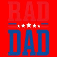 Rad Dad Gift Rad Dad FatherS Day Gift Santa Hat thumb 1