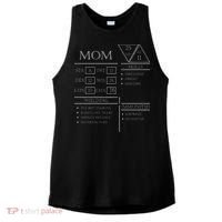 Roleplaying Dice Gamer Dragon Mom Stat Skills Wielding Ladies PosiCharge Tri-Blend Wicking Tank thumb 0
