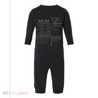Roleplaying Dice Gamer Dragon Mom Stat Skills Wielding Infant Fleece One Piece thumb 0