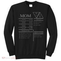 Roleplaying Dice Gamer Dragon Mom Stat Skills Wielding Sweatshirt thumb 0