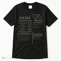 Roleplaying Dice Gamer Dragon Mom Stat Skills Wielding Tall T-Shirt thumb 0