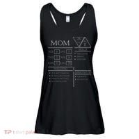 Roleplaying Dice Gamer Dragon Mom Stat Skills Wielding Ladies Essential Flowy Tank thumb 0