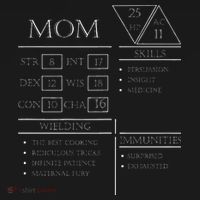 Roleplaying Dice Gamer Dragon Mom Stat Skills Wielding Women's Hoodie thumb 2
