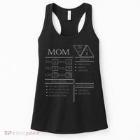 Roleplaying Dice Gamer Dragon Mom Stat Skills Wielding Women's Tank Top thumb 0