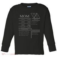 Roleplaying Dice Gamer Dragon Mom Stat Skills Wielding Toddler Long Sleeve Shirt thumb 0