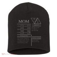 Roleplaying Dice Gamer Dragon Mom Stat Skills Wielding Short Acrylic Beanie thumb 0