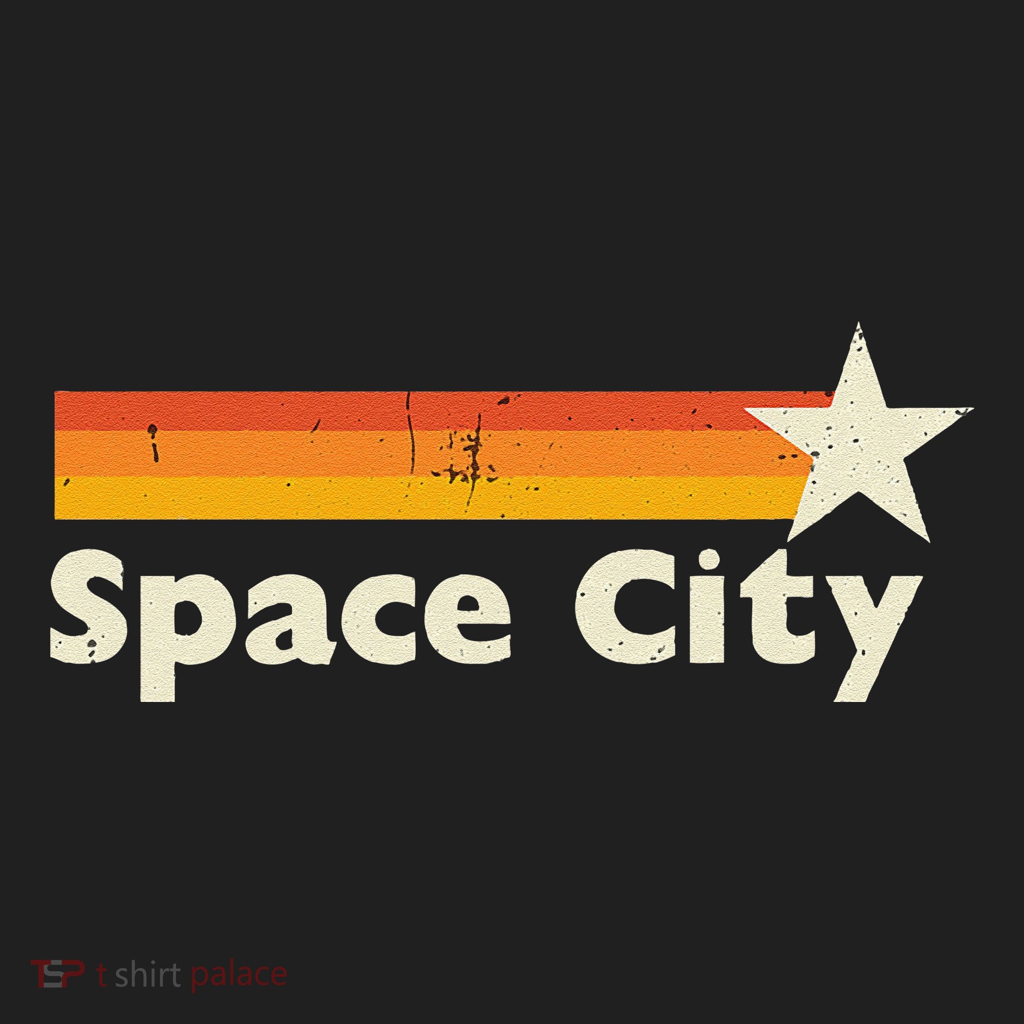 Retro Distressed Houston Baseball Space City Tumbler
