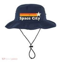 Retro Distressed Houston Baseball Space City Bucket Hat thumb 0