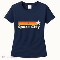 Retro Distressed Houston Baseball Space City Women's T-Shirt thumb 0
