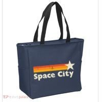 Retro Distressed Houston Baseball Space City Tote Bag thumb 2