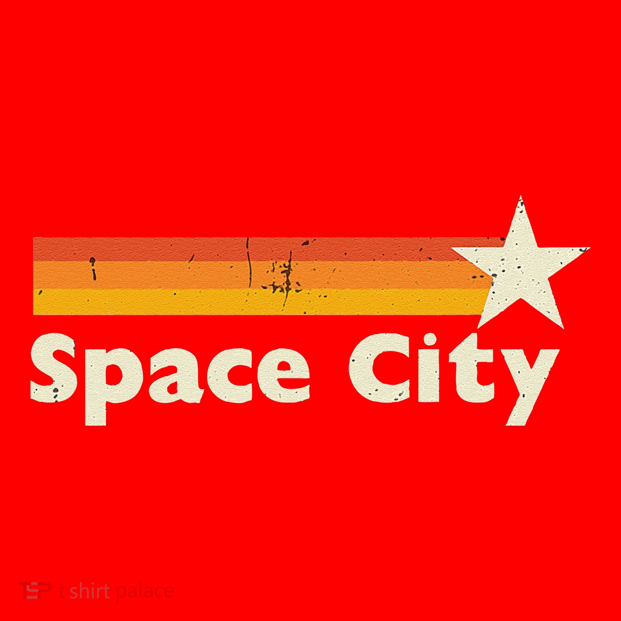 Retro Distressed Houston Baseball Space City Santa Hat
