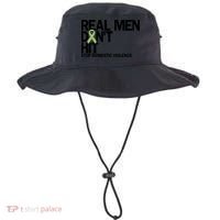 Real Don't Hit Stop Domestic Violence Awareness Cool Gift Bucket Hat thumb 0