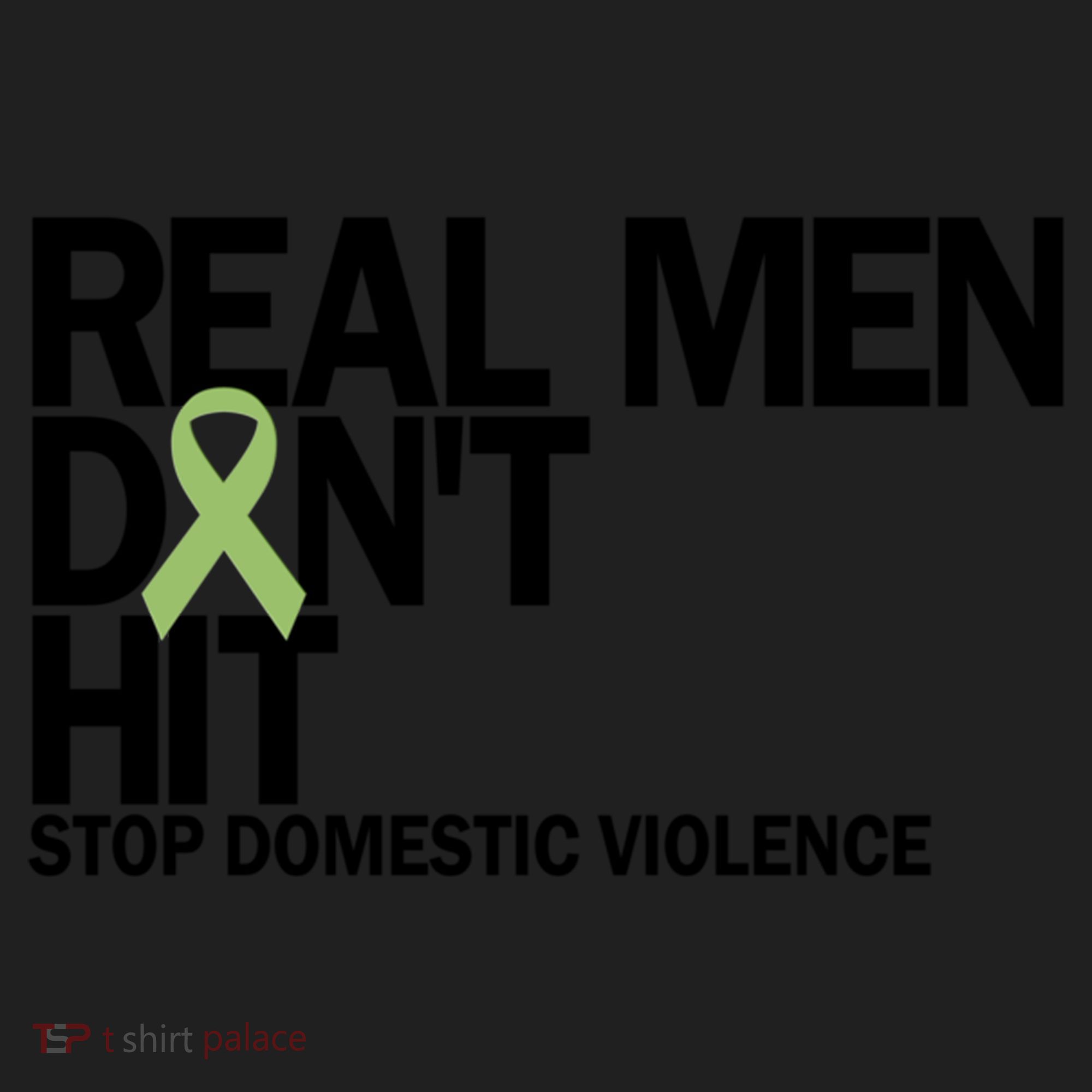 Real Don't Hit Stop Domestic Violence Awareness Cool Gift Hat