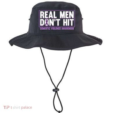 Real DonT Hit Domestic Violence Awareness Month Graphic Gift Bucket Hat