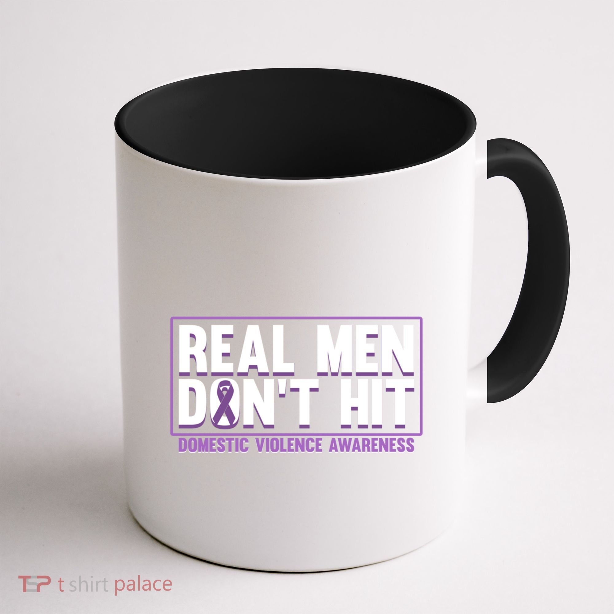 Real DonT Hit Domestic Violence Awareness Month Graphic Gift Coffee Mug