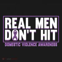 Real DonT Hit Domestic Violence Awareness Month Graphic Gift Women's Hoodie thumb 2