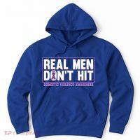 Real DonT Hit Domestic Violence Awareness Month Graphic Gift Hoodie thumb 0