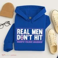 Real DonT Hit Domestic Violence Awareness Month Graphic Gift Hoodie thumb 4