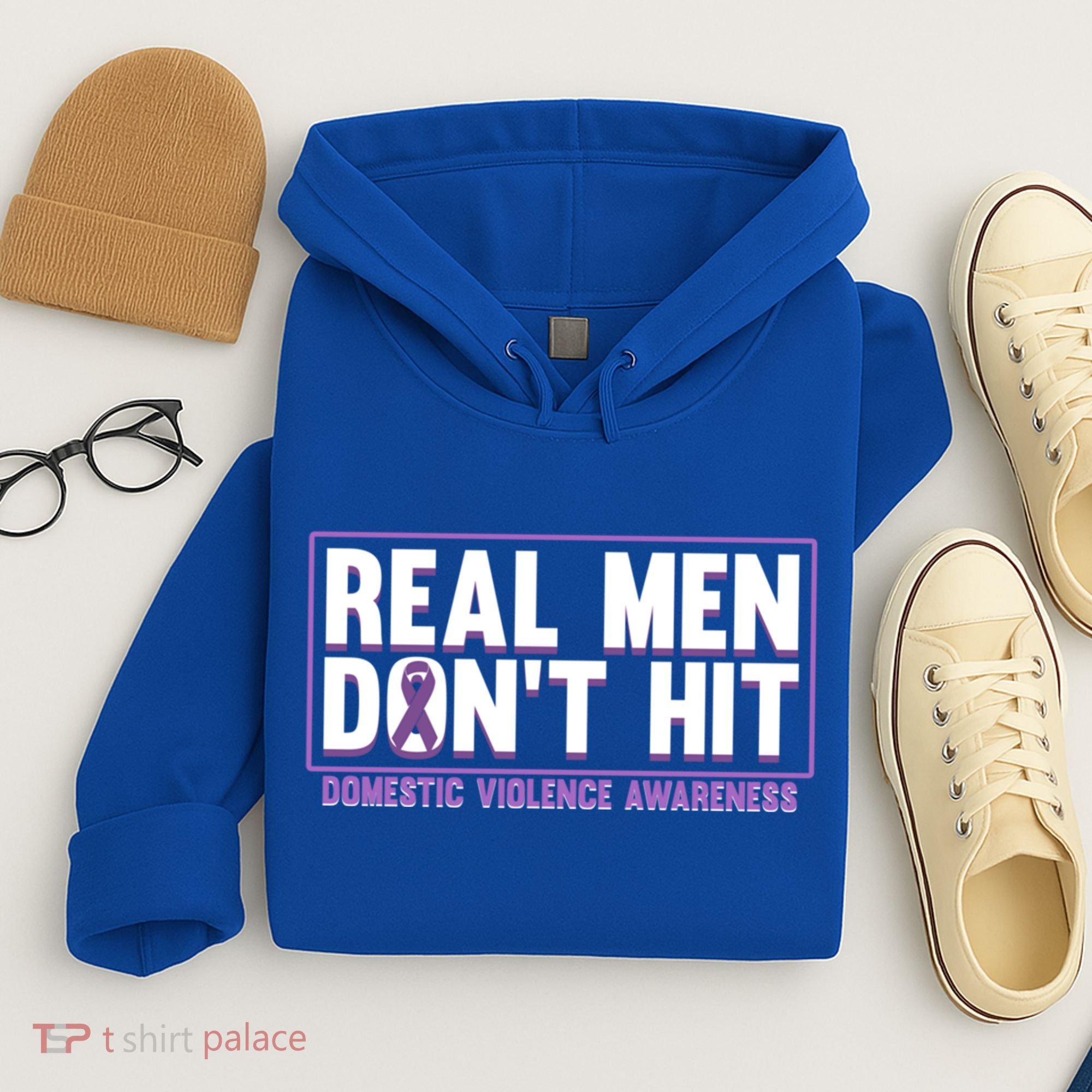 Real DonT Hit Domestic Violence Awareness Month Graphic Gift Hoodie
