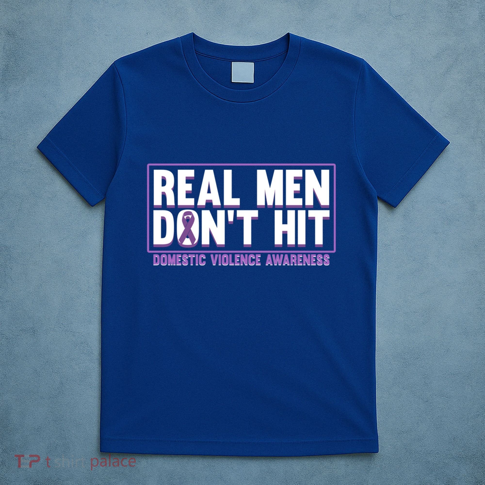 Real DonT Hit Domestic Violence Awareness Month Graphic Gift T-Shirt