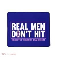 Real DonT Hit Domestic Violence Awareness Month Graphic Gift Mousepad thumb 0