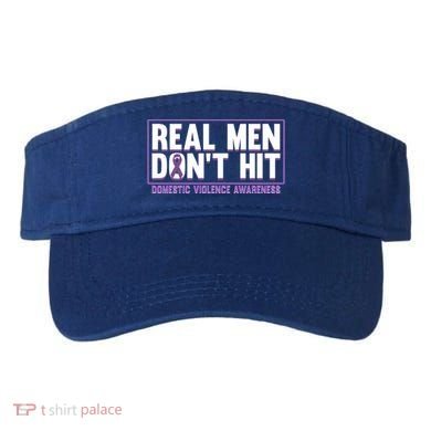 Real DonT Hit Domestic Violence Awareness Month Graphic Gift Visor
