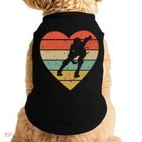 Roller Derby Heart Retro Skater Player Doggie Tank thumb 0