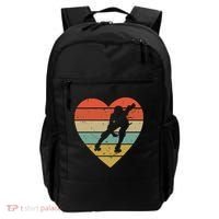 Roller Derby Heart Retro Skater Player Backpack thumb 0