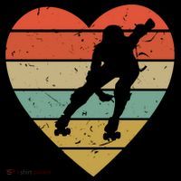 Roller Derby Heart Retro Skater Player Coffee Mug thumb 5