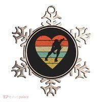 Roller Derby Heart Retro Skater Player Ornament thumb 0
