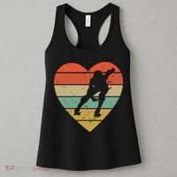 Roller Derby Heart Retro Skater Player Women's Tank Top thumb 3