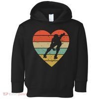 Roller Derby Heart Retro Skater Player Toddler Hoodie thumb 0