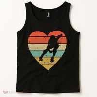 Roller Derby Heart Retro Skater Player Tank Top thumb 2