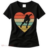 Roller Derby Heart Retro Skater Player Women's T-Shirt thumb 0