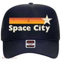 Retro Distressed Houston Baseball Space City Hat thumb 0