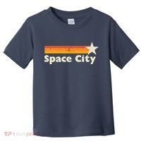 Retro Distressed Houston Baseball Space City Toddler T-Shirt thumb 0