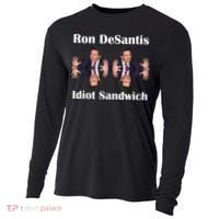 Ron Desantis Idiot Sandwich Florida Governor Cooling Performance Long Sleeve Crew thumb 0