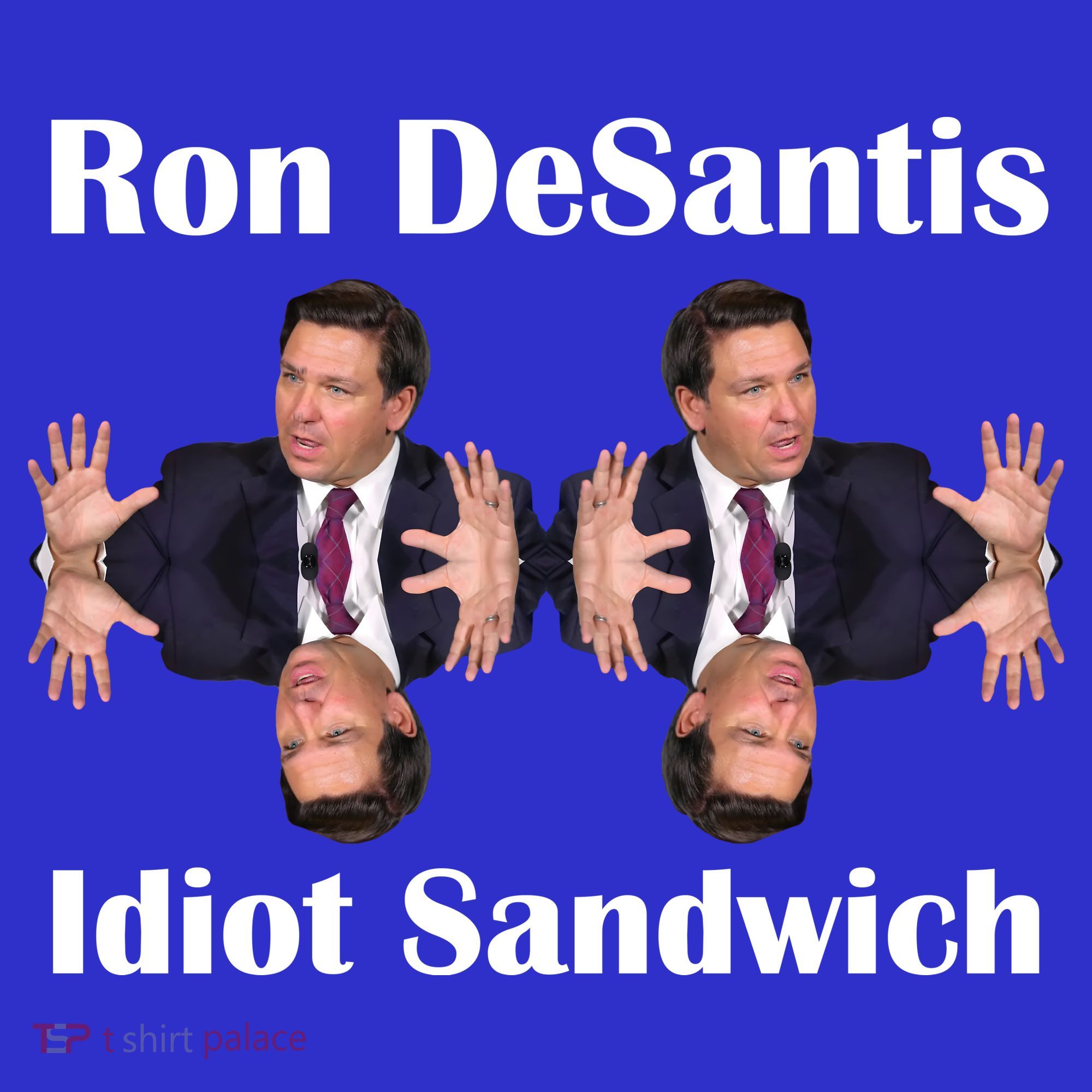 Ron Desantis Idiot Sandwich Florida Governor Visor
