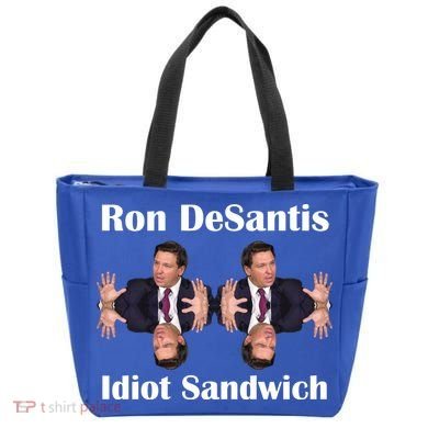 Ron Desantis Idiot Sandwich Florida Governor Tote Bag