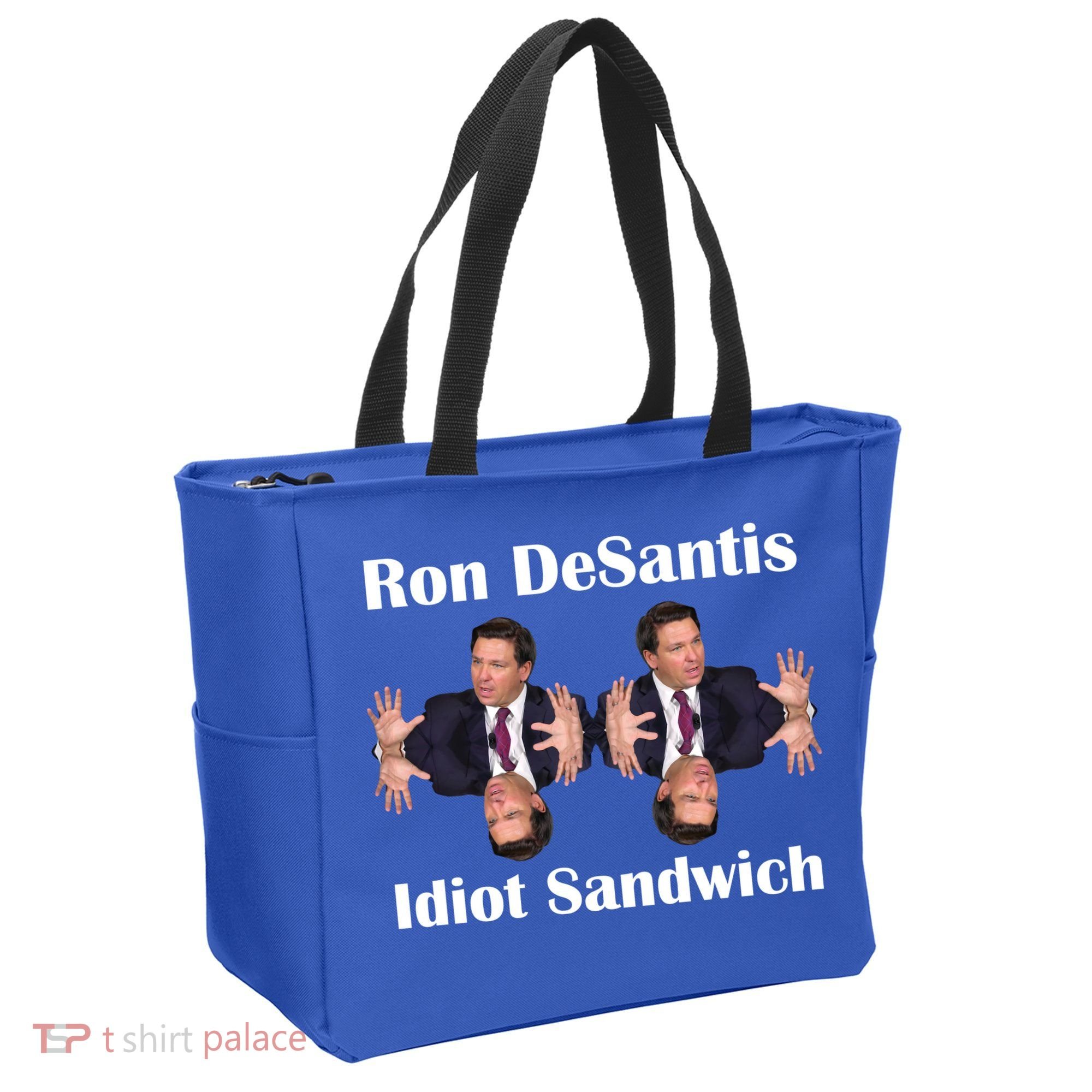 Ron Desantis Idiot Sandwich Florida Governor Tote Bag