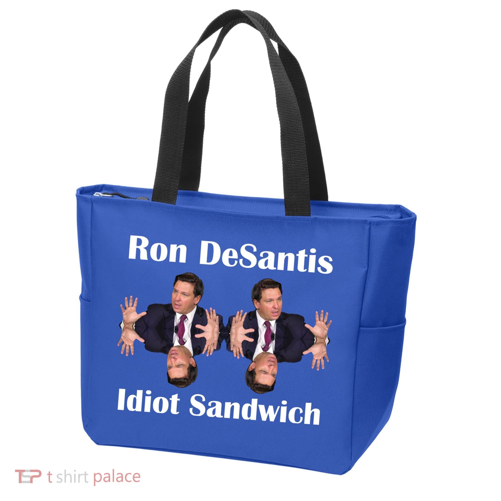 Ron Desantis Idiot Sandwich Florida Governor Tote Bag