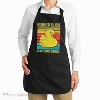 Rubber Duck Is My Spirit Animal I Duck Lover Apron thumb 2
