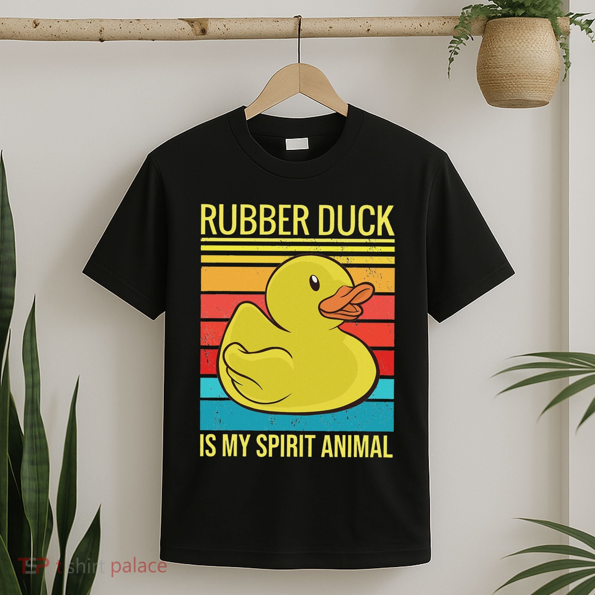 Rubber Duck Is My Spirit Animal I Duck Lover T-Shirt
