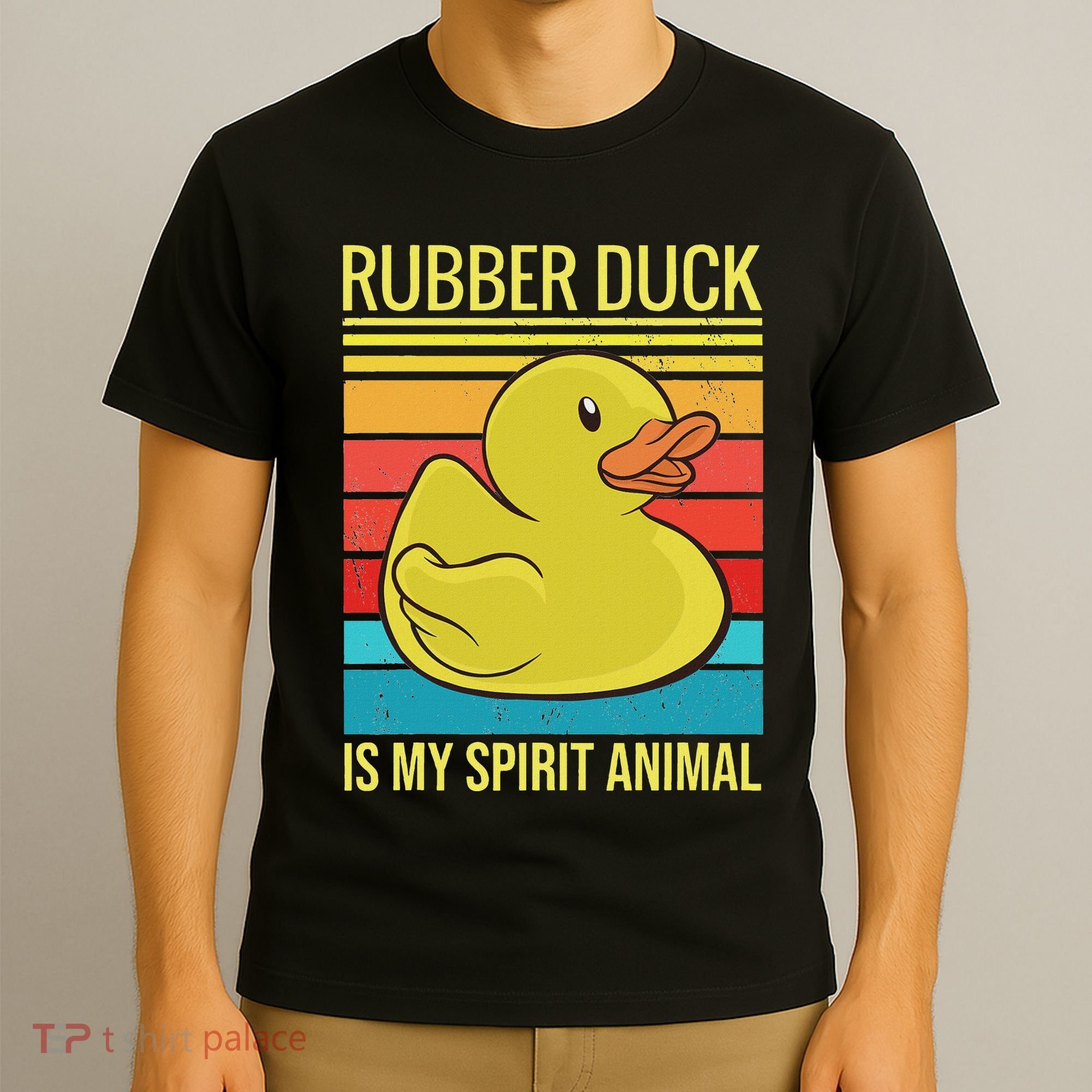 Rubber Duck Is My Spirit Animal I Duck Lover T-Shirt