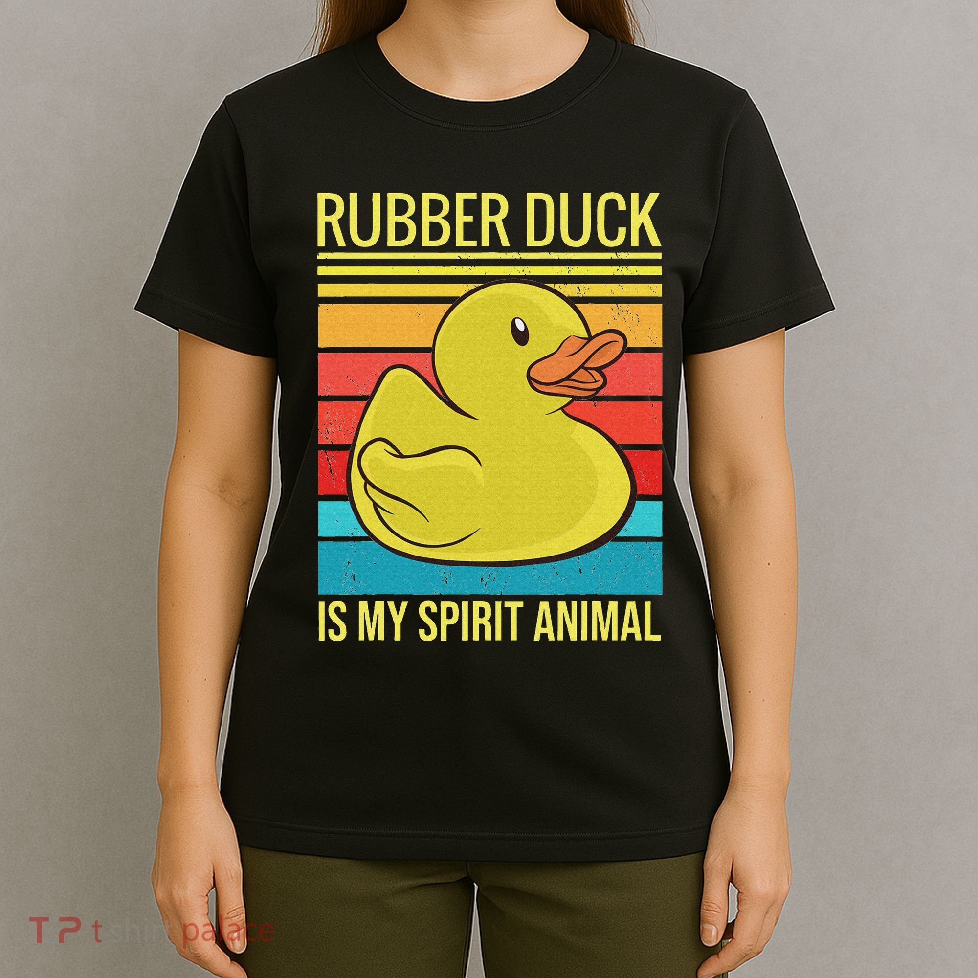 Rubber Duck Is My Spirit Animal I Duck Lover T-Shirt