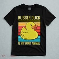 Rubber Duck Is My Spirit Animal I Duck Lover T-Shirt thumb 5