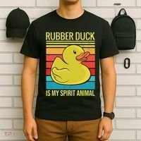 Rubber Duck Is My Spirit Animal I Duck Lover T-Shirt thumb 6