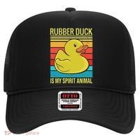 Rubber Duck Is My Spirit Animal I Duck Lover Hat thumb 0