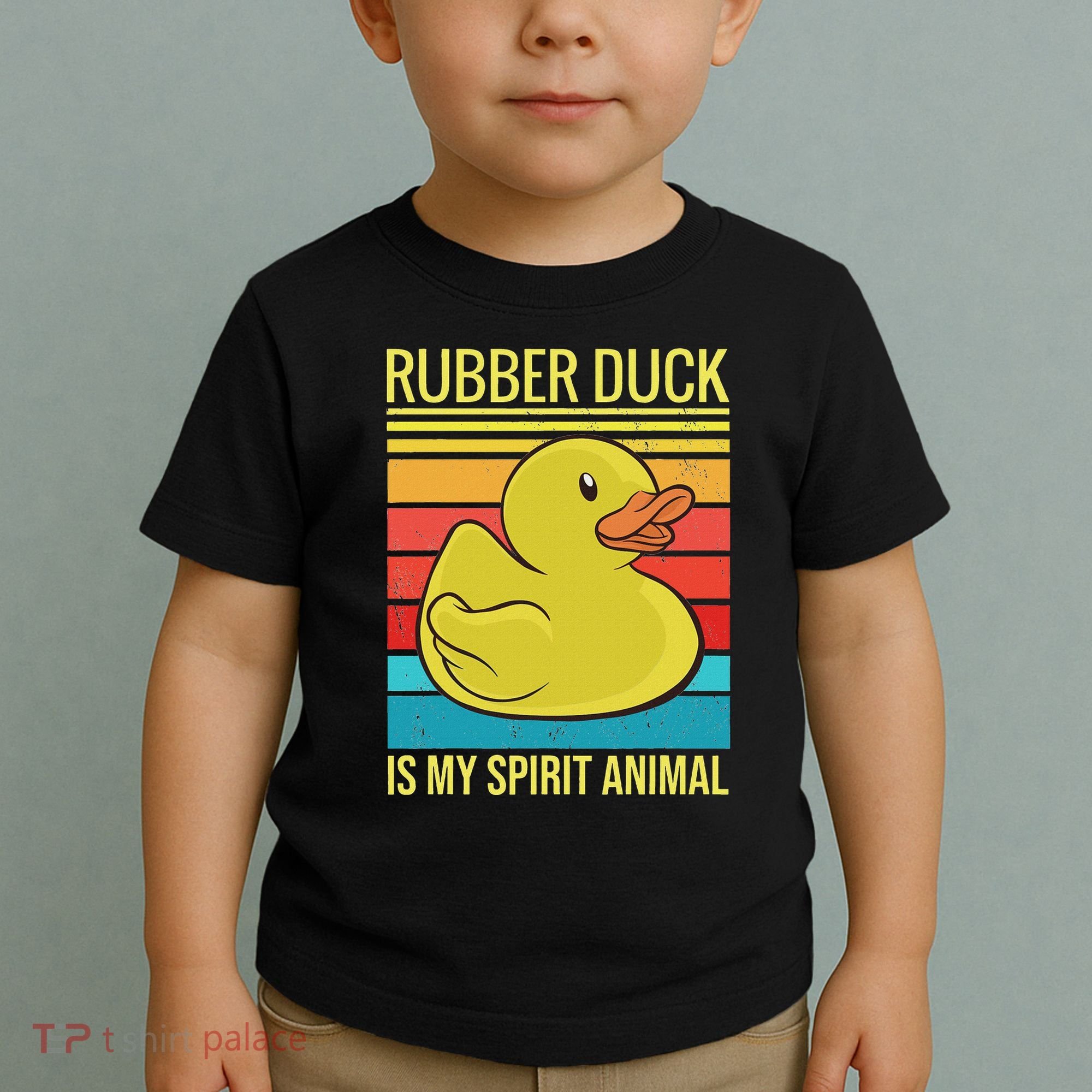 Rubber Duck Is My Spirit Animal I Duck Lover Toddler T-Shirt